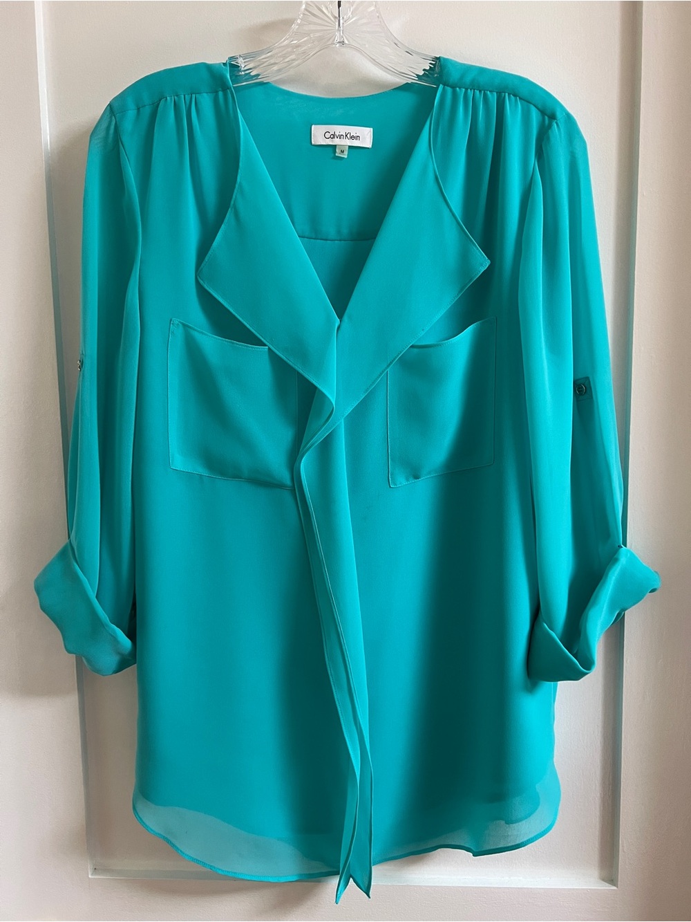 Calvin Klein Beautiful Dressy Blouse M